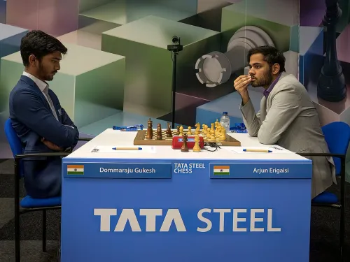 Dommaraju Gukesh v Arjun Erigaisi Tata 2023