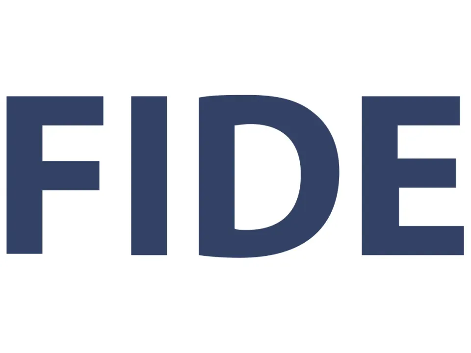 FIDE text on white