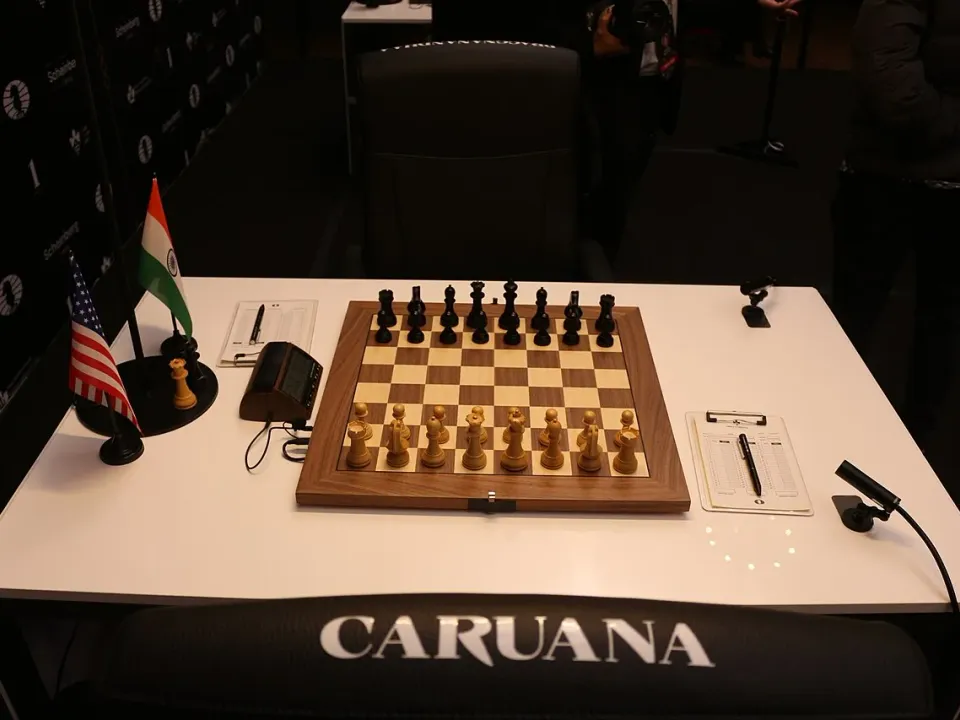 Fabiano Caruana - R Praggnanandhaa, Candidates Tournament 2024