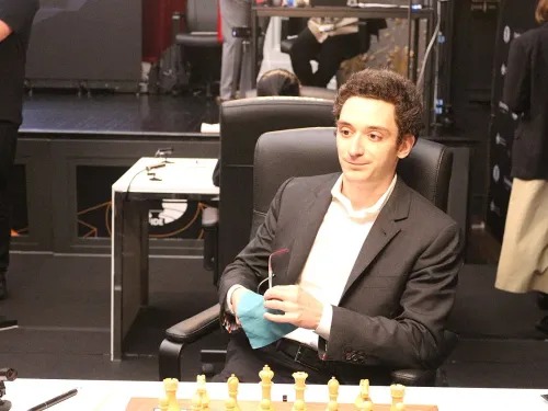 Fabiano Caruana at the Candidates Tournament 2024