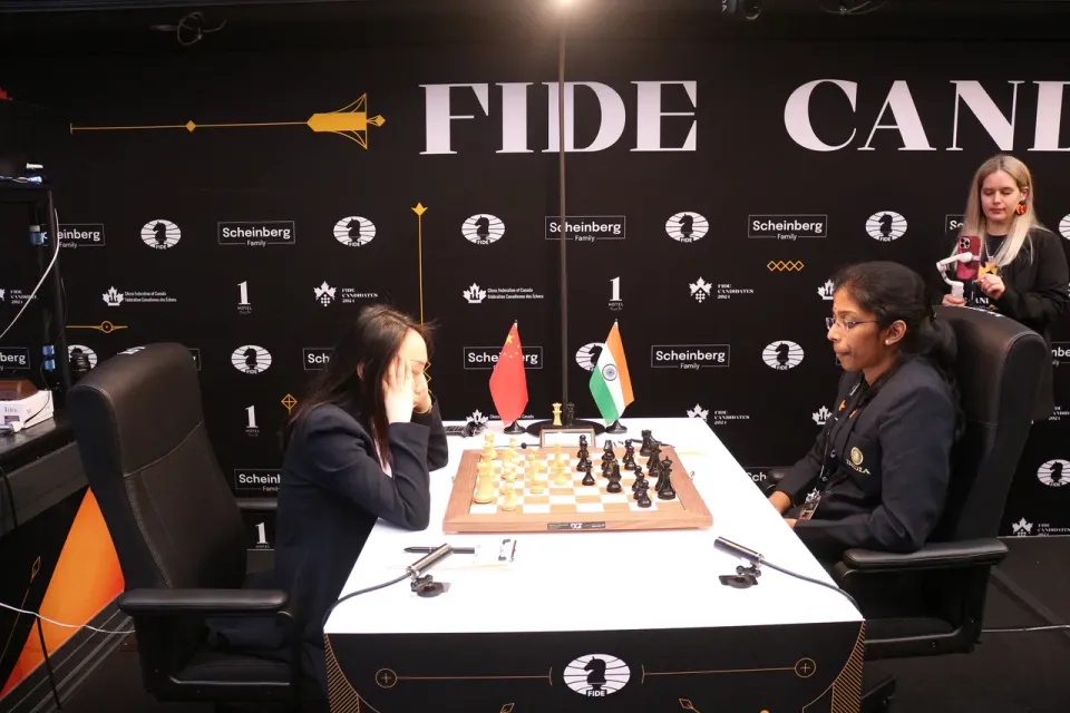 Lei Tingjie vs Vaishali, 2024