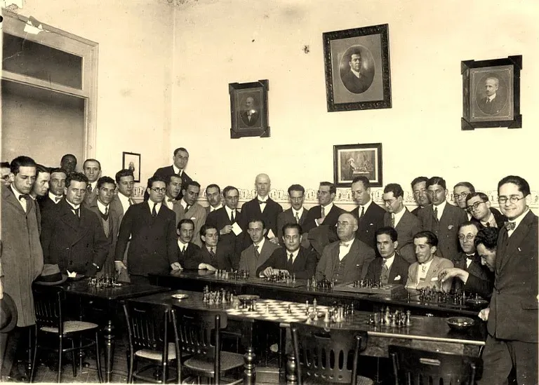 Simultânea de José Raul Capablanca no CXSP